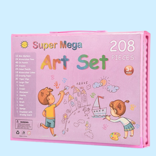 Le Kit Créatif Ultime de 208 Pièces – Éveillez l’Imagination et la Créativité de Votre Enfant !