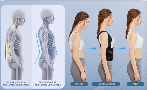 Correcteur De Posture dos colonne vertébrale flexion latérale taille droite dos bossu correcteur Posture gilet