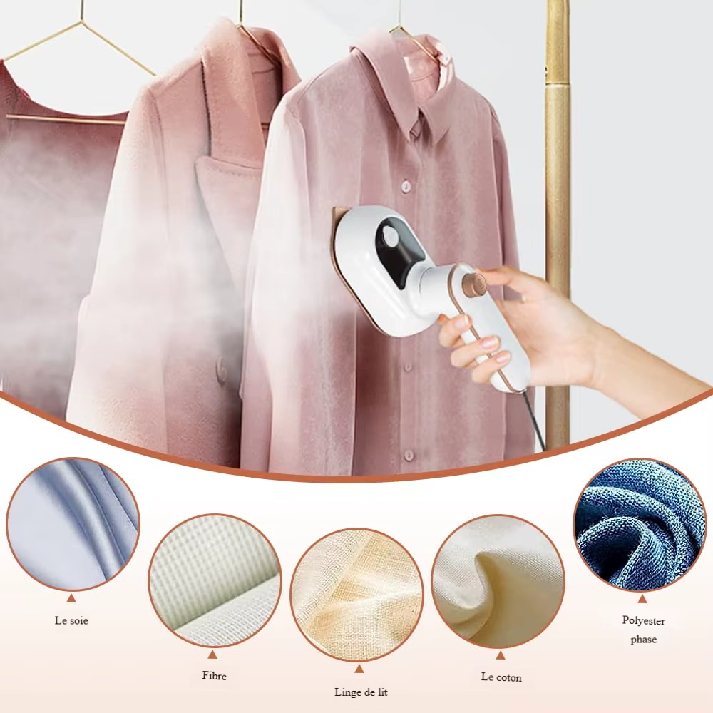 1⚡ Mini Fer à Repasser Électrique — Le secret d’un style impeccable, où que vous soyez ! ⚡